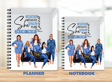 Load image into Gallery viewer, She is me! I am She -- Matching Planner Notebook