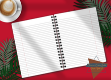 Load image into Gallery viewer, Positive Attracts Positive -- Lined Notebook