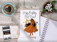 Load image into Gallery viewer, Happy Birthday Best Friend Card