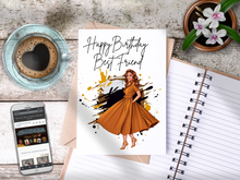 Load image into Gallery viewer, Happy Birthday Best Friend Card
