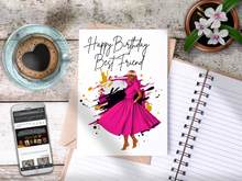 Load image into Gallery viewer, Happy Birthday Best Friend Card