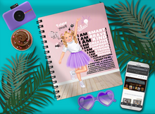 Load image into Gallery viewer, Believe in Yourself - Girl - Lined