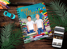Load image into Gallery viewer, READ LEAD SUCCEED - Lined Notebook