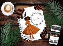 Load image into Gallery viewer, Either you run the day, or the day runs you... You Choose -- Notebook