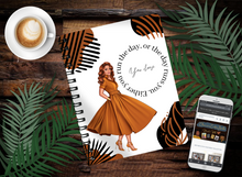 Load image into Gallery viewer, Either you run the day, or the day runs you... You Choose -- Notebook