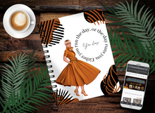 Load image into Gallery viewer, Either you run the day, or the day runs you... You Choose -- Notebook