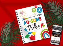 Load image into Gallery viewer, AU-SOME TRIBE Notebook -  Lined