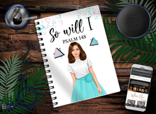 Load image into Gallery viewer, So Will I Psalm 148 Teen-Notebook