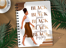 Load image into Gallery viewer, Black Love * Black Beauty * Black History -- Notebook