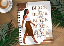 Load image into Gallery viewer, Black Love * Black Beauty * Black History -- Notebook