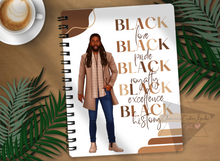 Load image into Gallery viewer, Black Love * Black Royalty * Black History -- Notebook