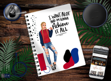 Load image into Gallery viewer, I Want ALOT And I'm Gonna Achieve IT ALL Teen-Notebook