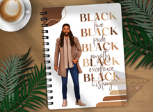 Load image into Gallery viewer, Black Love * Black Royalty * Black History -- Notebook