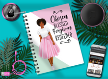 Load image into Gallery viewer, Chosen Blessed Forgiven Redeemed Teen-Notebook
