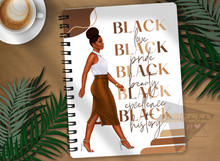 Load image into Gallery viewer, Black Love * Black Beauty * Black History -- Notebook
