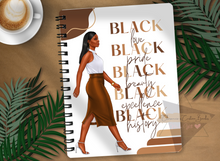 Load image into Gallery viewer, Black Love * Black Beauty * Black History -- Notebook
