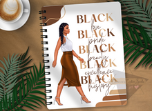 Load image into Gallery viewer, Black Love * Black Beauty * Black History -- Notebook
